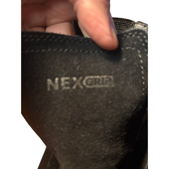 NexGrip Boots Ice Oslo 2 Winter Retractable Cleat Combine Black Womens 8 Leather - Picture 4 of 14
